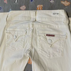 White Hudson jeans size 25